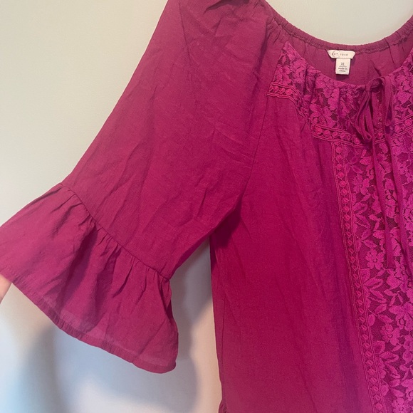 NWOT EST 1946 Women’s Semi Sheer Tunic Top Sz XL - Picture 4 of 7